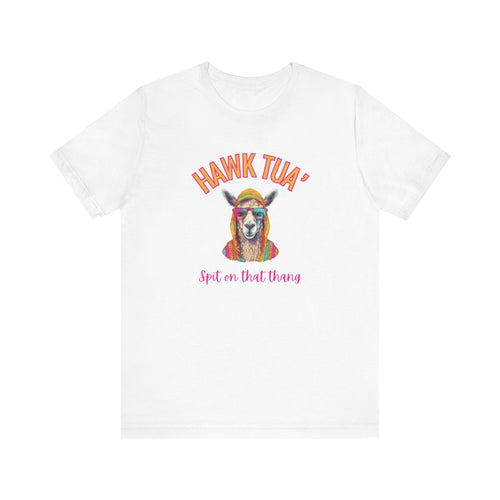 Hawk Tua Funny Parody T-Shirt | Llama Spit Edition