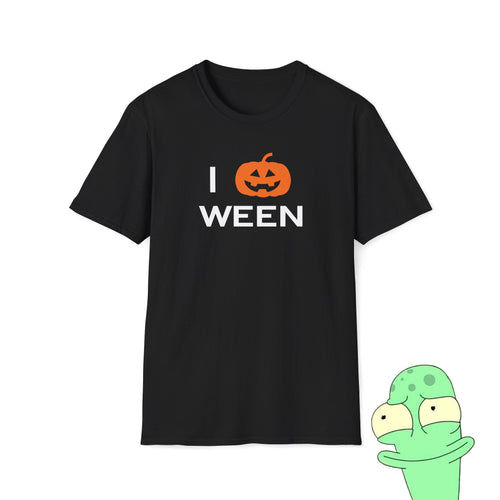 "I Love Ween" Halloween T-Shirt – Solar Opposites Parody with Jack-O-Lantern Design