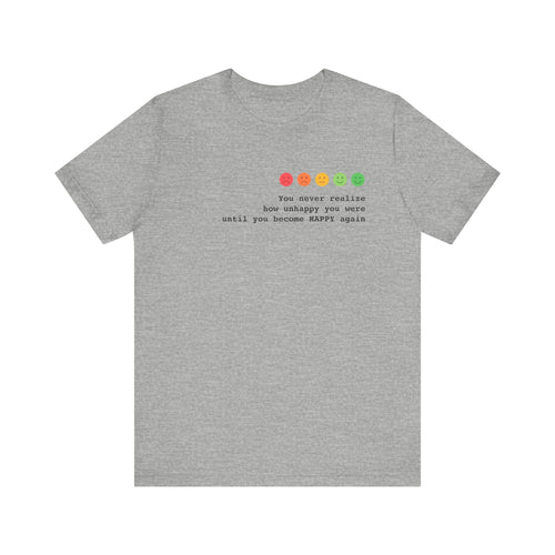 Happiness Quote T-Shirt | Happiness Realization