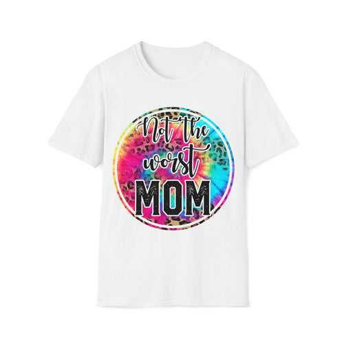 Mom Pride T-Shirt | "Not the Worst Mom" Graphic Tee | Celebrate Parenting with Humor