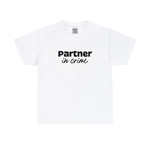 Dynamic Duo 'Partner in Crime' Couples T-Shirt | Companions Tees