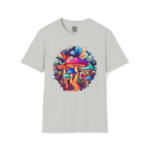 Psychedelic Mushroom Graphic T-Shirt | Trippy Fungi Tee