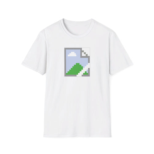 Broken Image Icon | Funny Graphic Design T-Shirt