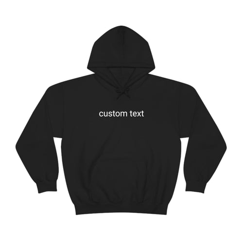 Officially Custom' Hooded Sweatshirt | Funny Text Hoodie