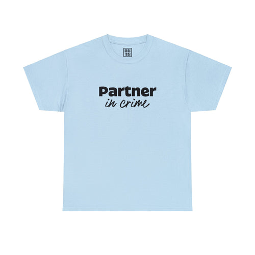 Dynamic Duo 'Partner in Crime' Couples T-Shirt | Companions Tees