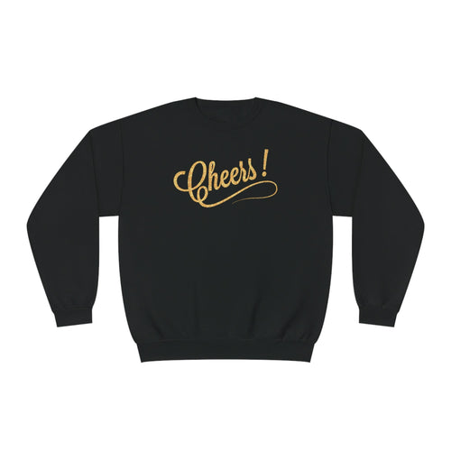 Toast of the Town | "Cheers!" Celebratory Graphic Unisex Crewneck Sweatshirt