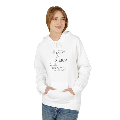 Silica Gel Packet Hoodie | Hilarious "Do Not Eat" Packaging Sweatshirt