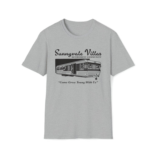 Sunnyvale Villas Retirement Community T-Shirt | Trailer Park Boys Parody T-Shirt