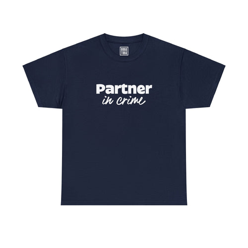 Dynamic Duo 'Partner in Crime' Couples T-Shirt