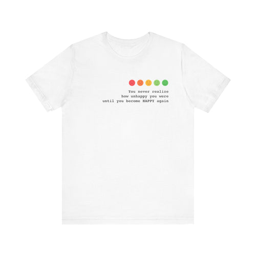 Happiness Quote T-Shirt | Happiness Realization