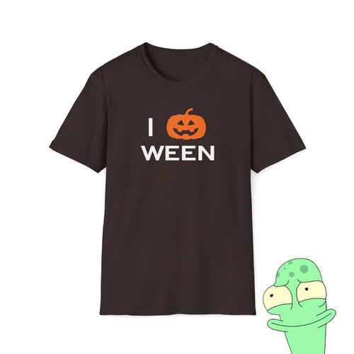 "I Love Ween" Halloween T-Shirt – Solar Opposites Parody with Jack-O-Lantern Design