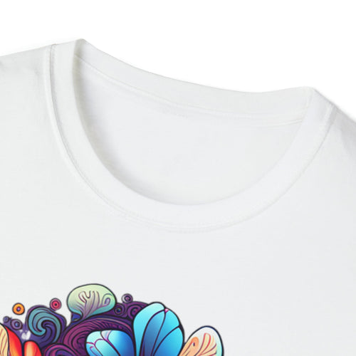 Psychedelic Mushroom Retro Trippy Delight T-Shirt | Surreal Fungi Tee