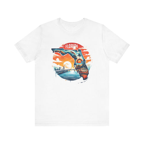 Florida State Pride T-Shirt | State Of Florida Graphic Tee