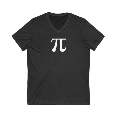 Pi Symbol Tee | Math Humor V-Neck T-Shirt