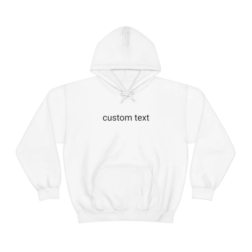 Officially Custom' Hooded Sweatshirt | Funny Text Hoodie