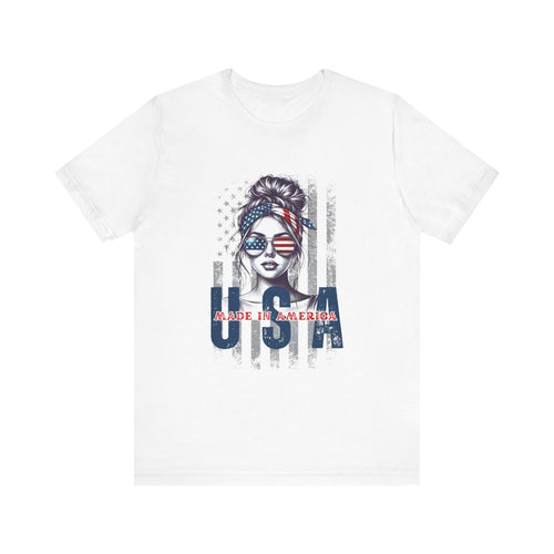 USA: Made in America Graphic T-Shirt | American Pride with a Stylish Twist