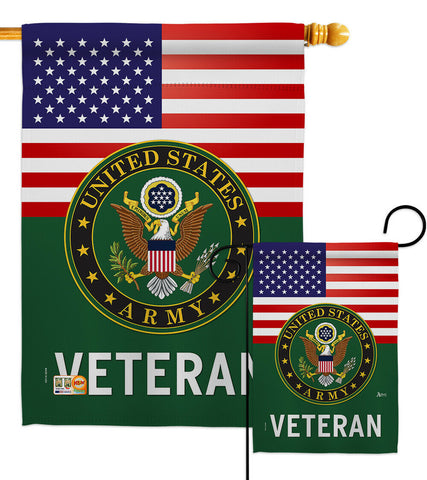 Coast Guard Ranks Veteran Garden Flag 2